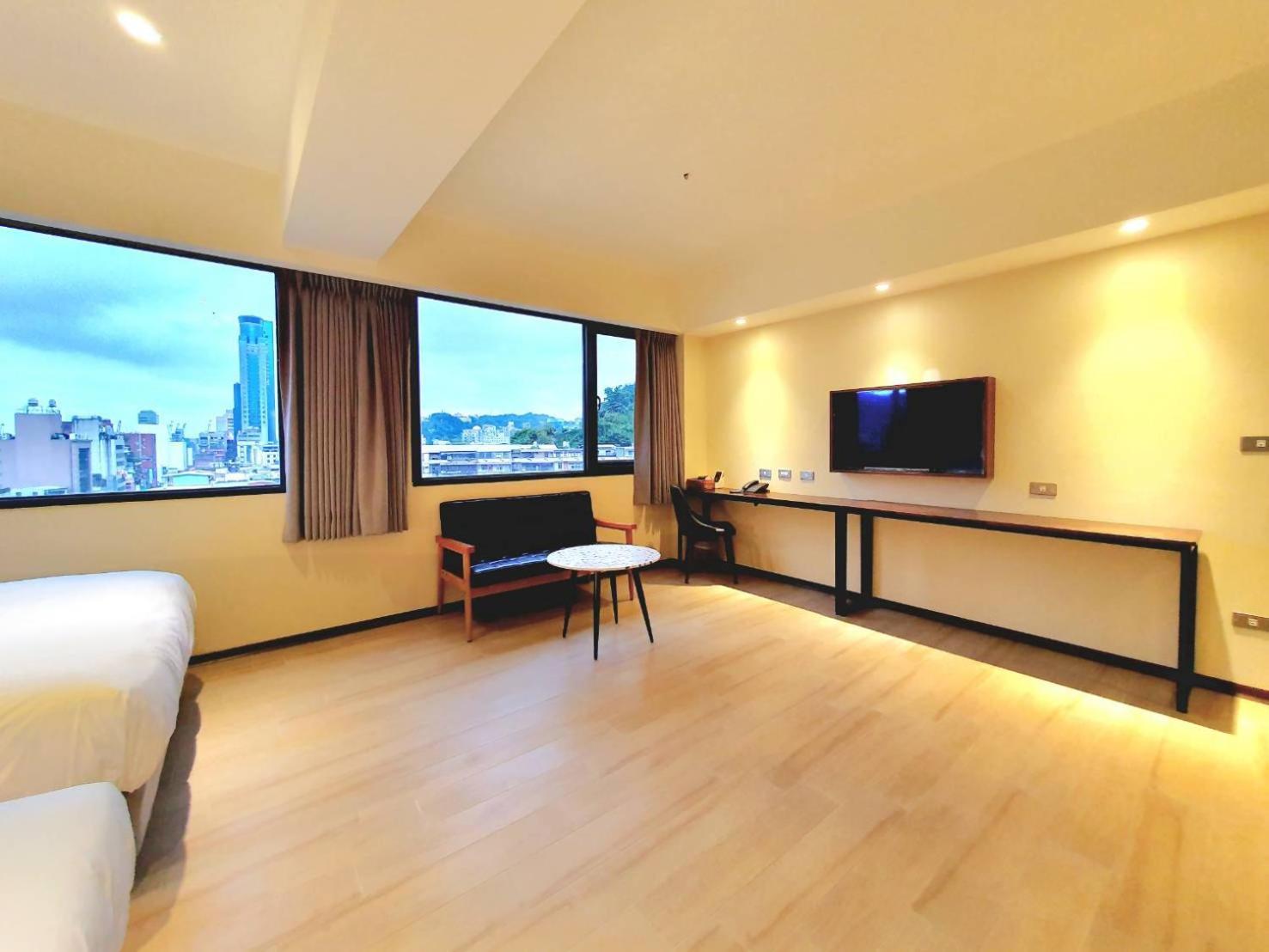 Hotel 享住新大華館 Keelung Zewnętrze zdjęcie